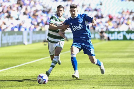 Liel Abada Celtic Ruben Vinagre Everton Editorial Stock Photo  Stock