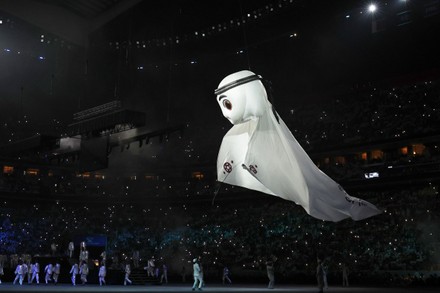 Qatar 2022 World Cup Mascot Editorial Stock Image - Image of 2022