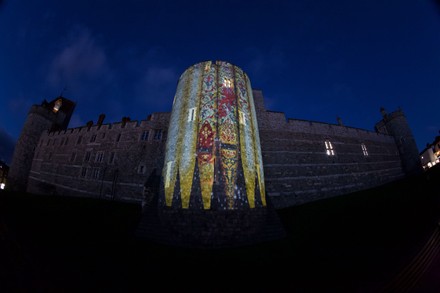 Garter Tower Illuminations First Time They Editorial Stock Photo 