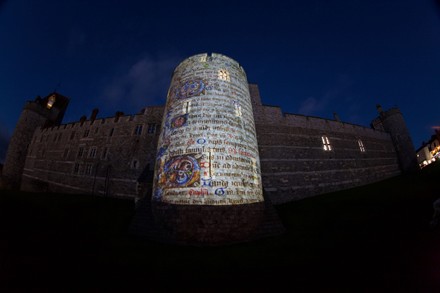 Garter Tower Illuminations First Time They Editorial Stock Photo ...