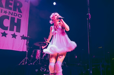 Chloe Moriondo Performing On Suckerpunch Tour Editorial Stock Photo