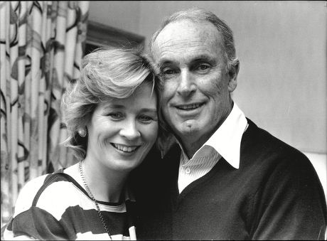 Television Executive Bruce Gyngell With Wife Kathy Gyngell 1988.