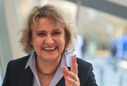 Oksana Zabuzhko Ukrainian Novelist Poet Essayist Editorial Stock Photo