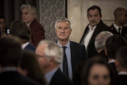 Patrick Strzoda During French President Emmanuel Editorial Stock Photo