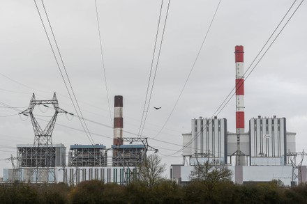 Edf Coal Fired Power Plant Cordemais Editorial Stock Photo - Stock ...