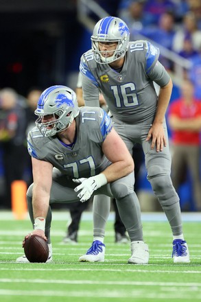 Quarterback Jared Goff 16 Detroit Lions Editorial Stock Photo - Stock Image