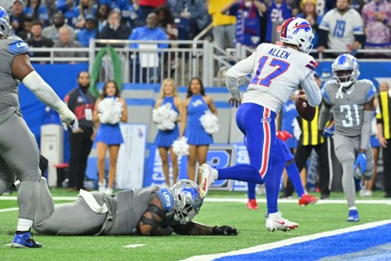 DETROIT, MI - NOVEMBER 24: Detroit Lions Running Back (42) Justin