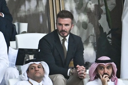 David Beckham before the Match Editorial Stock Image - Image of