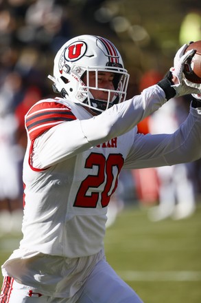 Utah Utes Cornerback Zemaiah Vaughn 16 Editorial Stock Photo - Stock ...