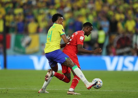 Vinicius Junior Brazil Slips On Turf Editorial Stock Photo - Stock ...