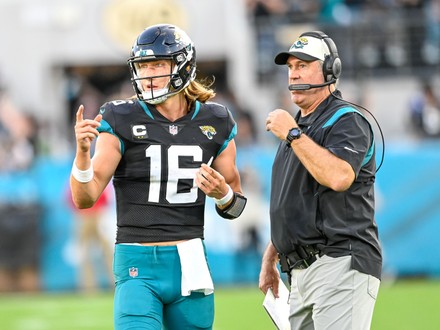 Jacksonville Jaguars Quarterback Trevor Lawrence 16 Editorial Stock Photo -  Stock Image