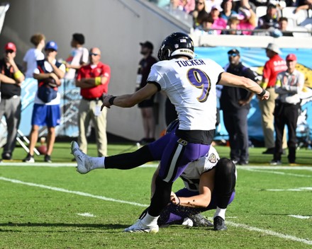 Baltimore ravens kicker justin tucker hi-res stock photography and images -  Alamy