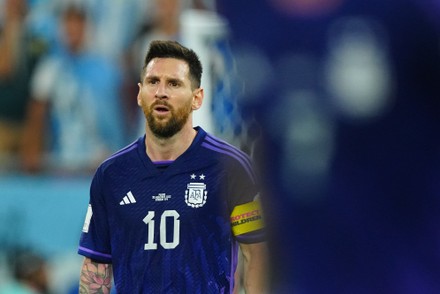 Lionel messi argentina jersey hi-res stock photography and images