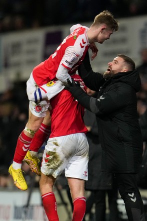 Cian Hayes Fleetwood Town 21 Celebrates Editorial Stock Photo - Stock ...