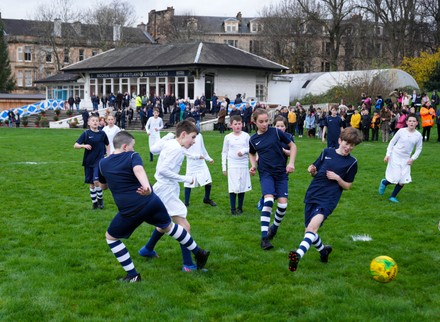 150th Anniversary First Ever International Football Match Stock Photos ...