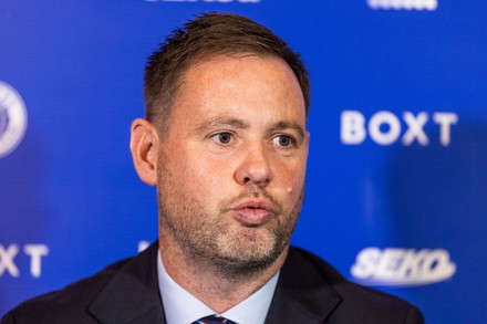 Rangers Unveil New Manager Michael Beale Ibrox Stock Photos (Exclusive ...