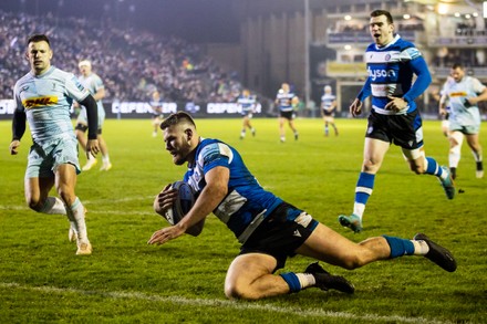 Will Butt Bath Rugby Scores His Editorial Stock Photo - Stock Image ...