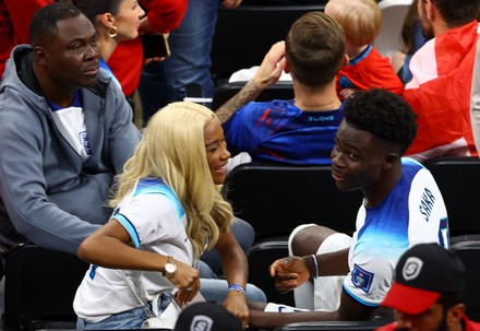 Bukayo Saka England His Partner Tolami Editorial Stock Photo - Stock ...