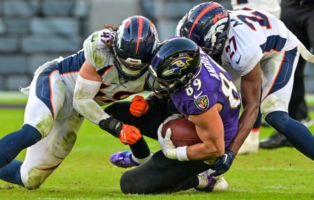 Denver Broncos Linebacker Alex Singleton 49 Editorial Stock Photo