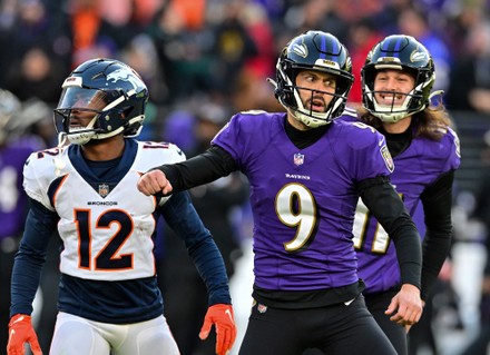 Baltimore ravens kicker justin tucker hi-res stock photography and images -  Alamy