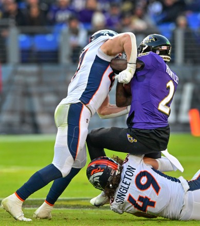 Denver Broncos Linebacker Alex Singleton 49 Editorial Stock Photo - Stock  Image