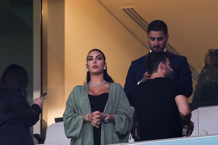 Cristiano Ronaldos Wife Georgina Rodriguez Hernandez Editorial Stock