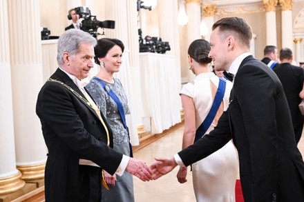 President Finland Sauli Niinisto L His Editorial Stock Photo - Stock ...