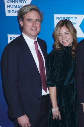 Matthew Rauch Kennedy Wife Katherine Lee Editorial Stock Photo - Stock