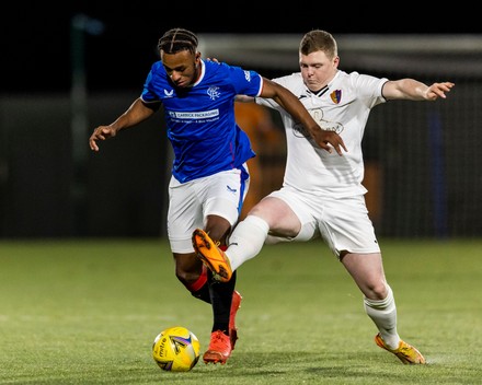 Rangers B Team Forward Zak Lovelace Editorial Stock Photo - Stock Image ...