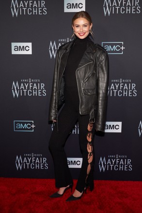Us Model Elizabeth Jamrozy Attends Premiere Editorial Stock Photo