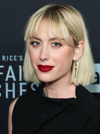 Elizabeth Jamrozy Arrives Los Angeles Premiere Editorial Stock Photo