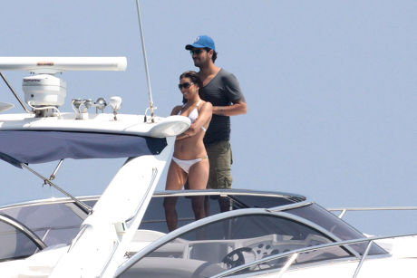 Eva Longoria and Eduardo Cruz on holiday in Marbella, Spain - 02 Jul 2011