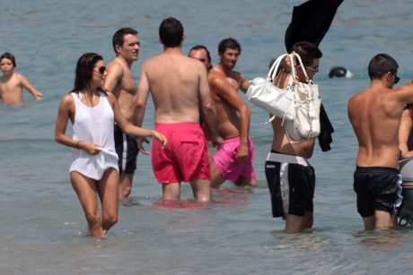 Eva Longoria and Eduardo Cruz on holiday in Marbella, Spain - 02 Jul 2011