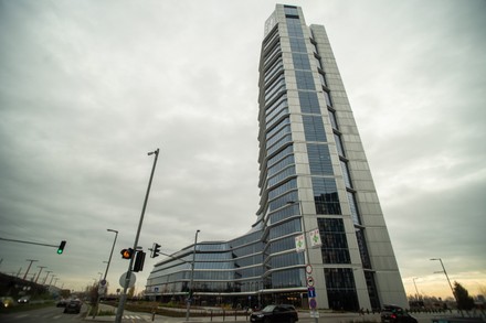 External View New Headquarters Hungarian Oil Editorial Stock Photo ...