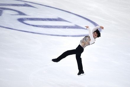 Kao Miura During Isu Grand Prix Editorial Stock Photo - Stock Image ...