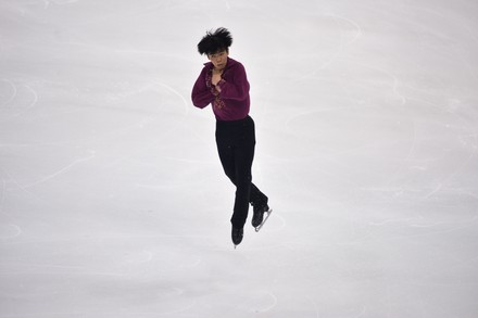 Kao Miura During Isu Grand Prix Editorial Stock Photo - Stock Image ...