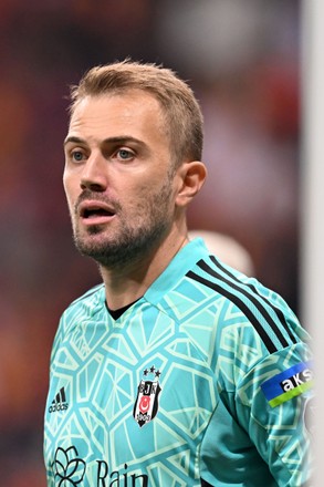 Istanbul Besiktas Jk Goalkeeper Mert Gunok Editorial Stock Photo ...