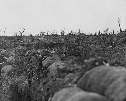 British Fire Trench Near Ovillers On Editorial Stock Photo - Stock ...