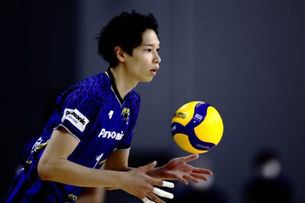 Akihiro Yamauchi Volleyball 2022 All Japan Editorial Stock Photo