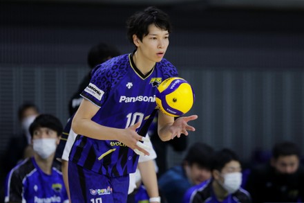 Akihiro Yamauchi Volleyball 2022 All Japan Editorial Stock Photo