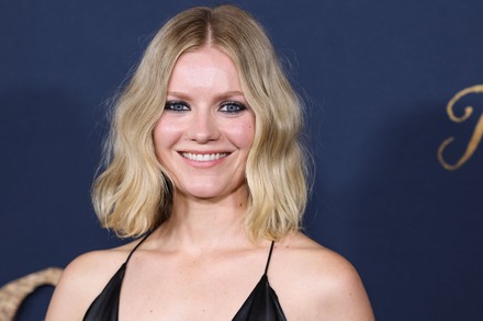 American Actress Hadley Robinson Arrives Los Editorial Stock Photo