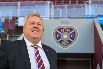 Andrew Mckinlay Chief Executive Hearts Speaks Editorial Stock Photo ...