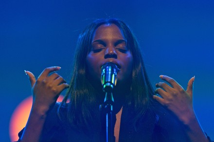 French Singer Mentissa Performed On Stage Editorial Stock Photo - Stock ...