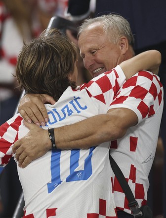 Luka Modric L Croatia Hugs His Editorial Stock Photo - Stock Image | Shutterstock