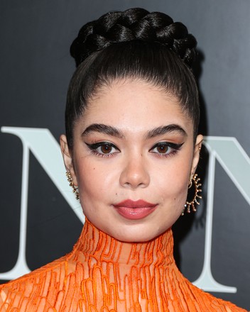 Americanhawaiian Actress Singer Aulii Cravalho Arrives Editorial Stock ...