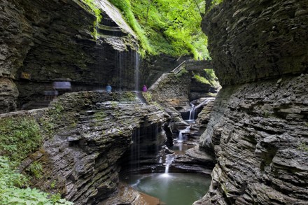 Watkins Glen State Park Located Outside Editorial Stock Photo - Stock ...