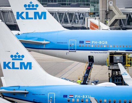 20220503 115958 Schiphol Klm Ground Staff Editorial Stock Photo - Stock ...