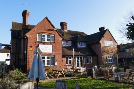 Pub Shiplake Reopen Just Time Christmas Editorial Stock Photo - Stock