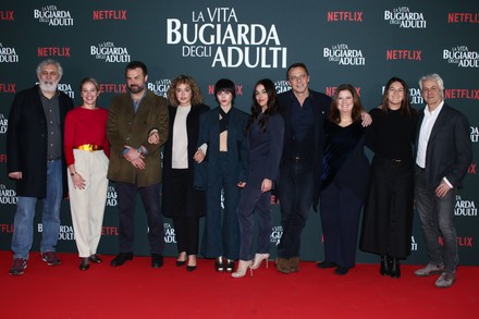 Pina Turco attends the red carpet of new Netflix series La vita