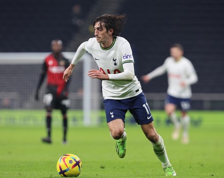 Tottenham Hotspurs Yves Bissouma During Friendly Editorial Stock Photo ...